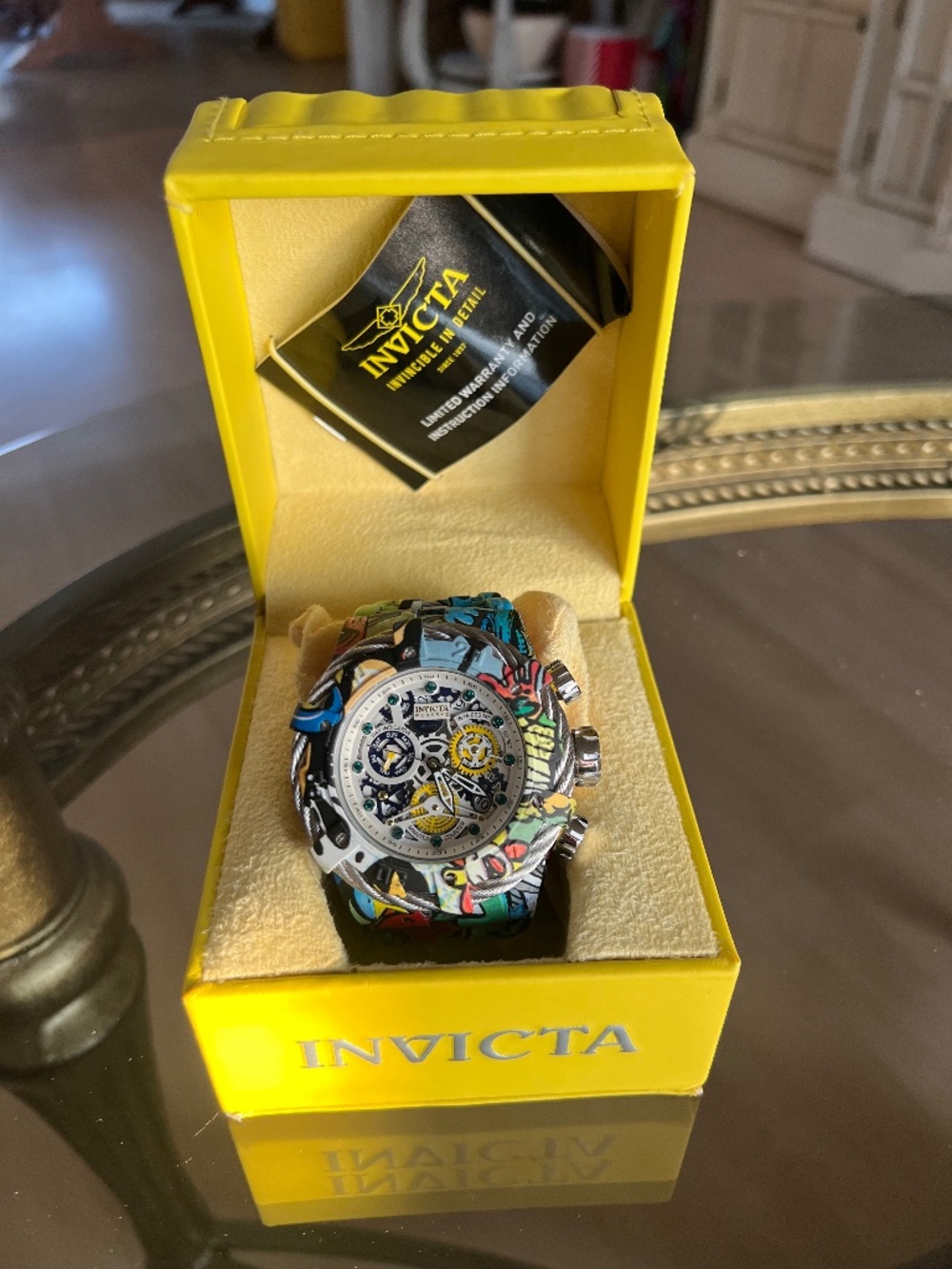 Invicta Bolt Zeus Graffiti Reserve Collection Watch - Picture 2 of 9